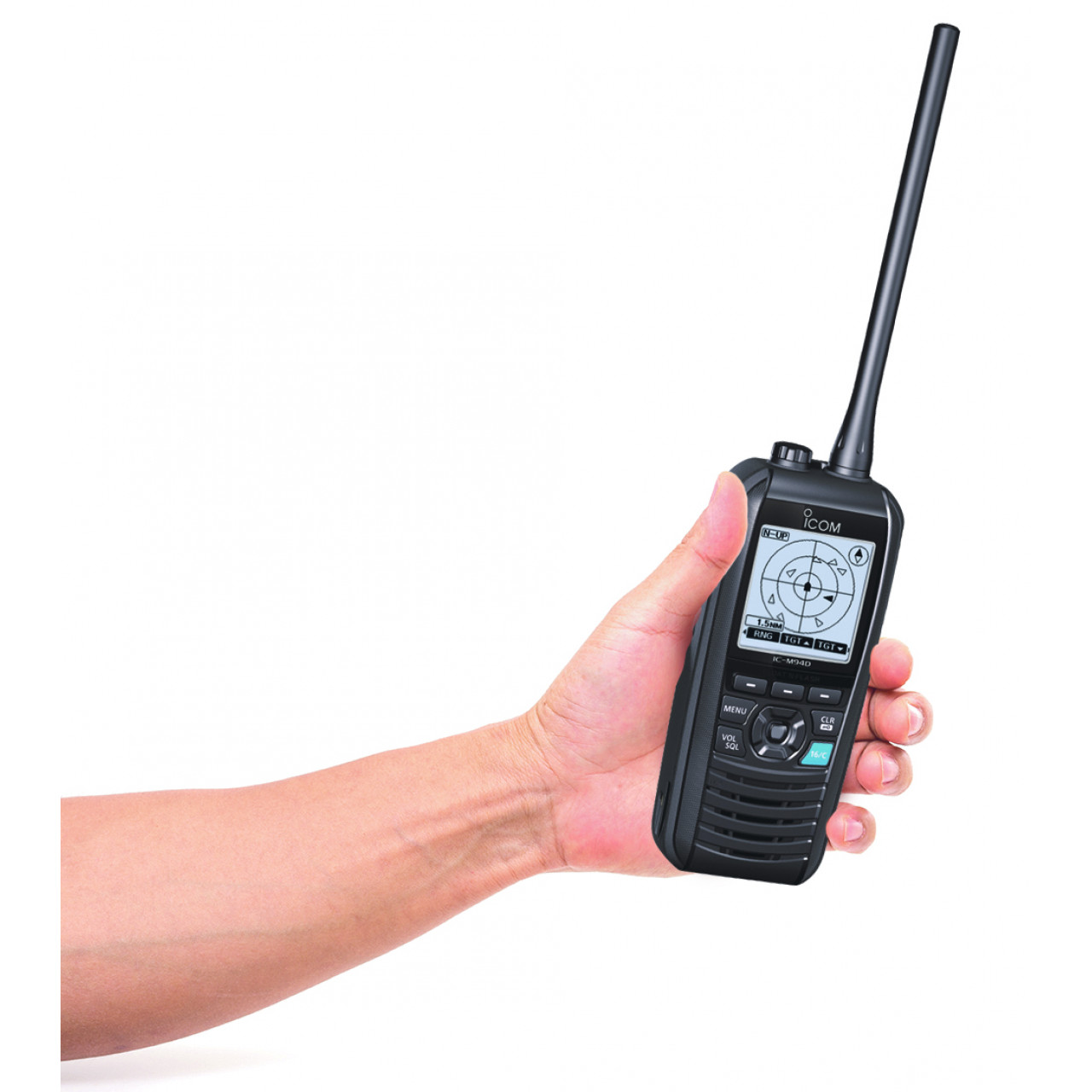 IC-M94DE portatif ASN avec GPS et récepteur AIS
