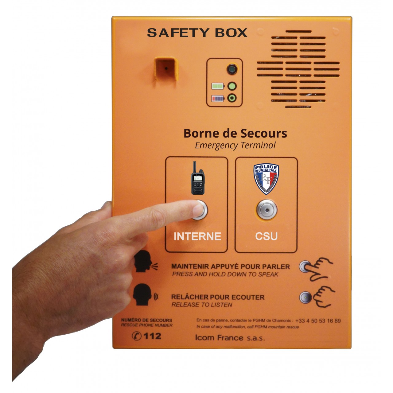 Borne d'alerte SAFETY BOX LTE