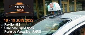 Illustration Taxi Trade Fair in Paris 2022