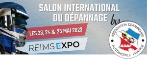 Illustration Towing and road services show 2023 in Reims