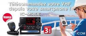 Illustration Nouvelle VHF marine fixe IC-M510E