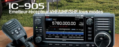 New transceiver IC-905