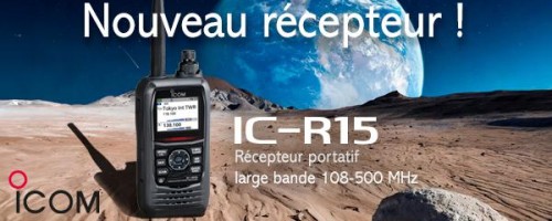 Nouveau récepteur IC-R15