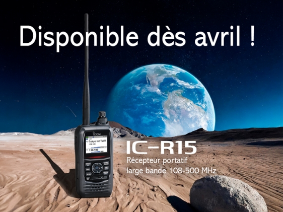 precommandez-ic-r15 Radioamateur ICOM