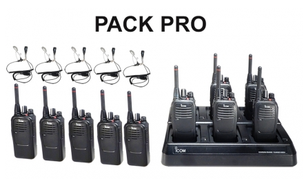 pack-pro-10 Location Radios Sans Licence ICOM